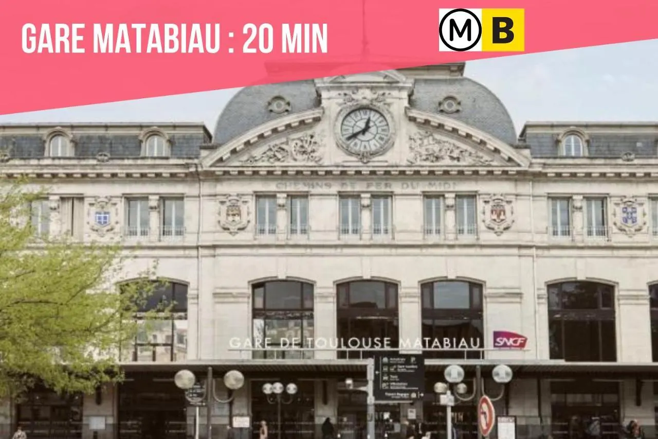 Expat Renting - L'Evasion - Saint Michel - Metro Apartment Toulouse