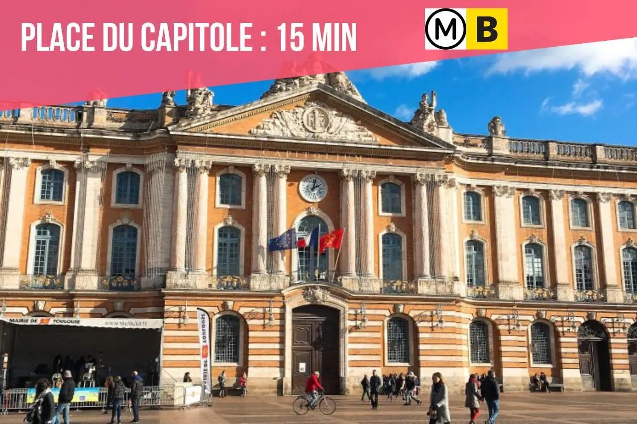 Expat Renting - L'Evasion - Saint Michel - Metro Apartment Toulouse France